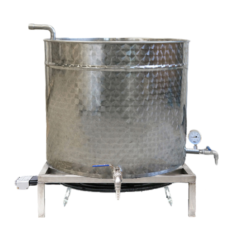 Cuve avec serpentin chauffage ou refroidissement - 150 à 500 litres